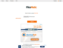 Tablet Screenshot of filesmatic.com